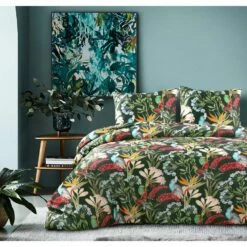 Papillon Dekbedovertrek Helena - 240x200/220 Cm - Groen -Cinderella Winkel 1197287804 0101
