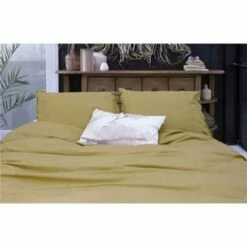 Walra - Dekbedovertrek Basic & Tough - 200x220 Cm - Honing Mosterd -Cinderella Winkel 1198355313 0101