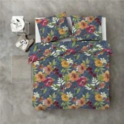 Byrklund - Dekbedovertrek Flowering Peonies - 140x220 Cm - Blauw 7 Byrklund - Dekbedovertrek Flowering Peonies - 140x220 Cm - Blauw -Cinderella Winkel 1219108730 0102