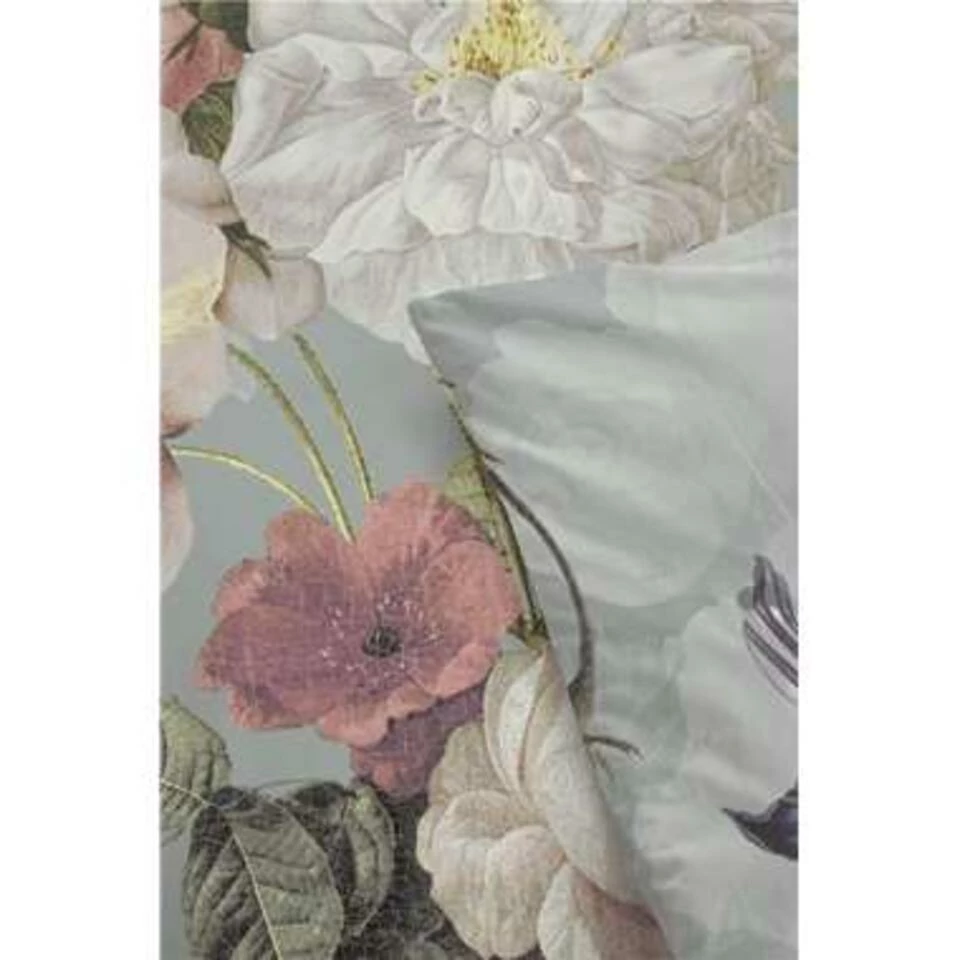 Byrklund - Dekbedovertrek Flowers United - 200x220 Cm - Mint 4 Byrklund - Dekbedovertrek Flowers United - 200x220 Cm - Mint - Afbeelding 2