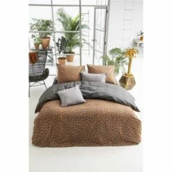 Walra - Dekbedovertrek Spots & Dots - 140x220 Cm - Cognac 9 Walra - Dekbedovertrek Spots & Dots - 140x220 Cm - Cognac -Cinderella Winkel 1261905409 0103