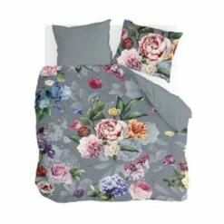 Byrklund - Dekbedovertrek Nysted - 200x220 Cm - Grijs