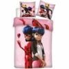 Miraculous Dekbedovertrek Duo - Eenpersoons - 140 X 200 Cm - Roze -Cinderella Winkel 1286592448