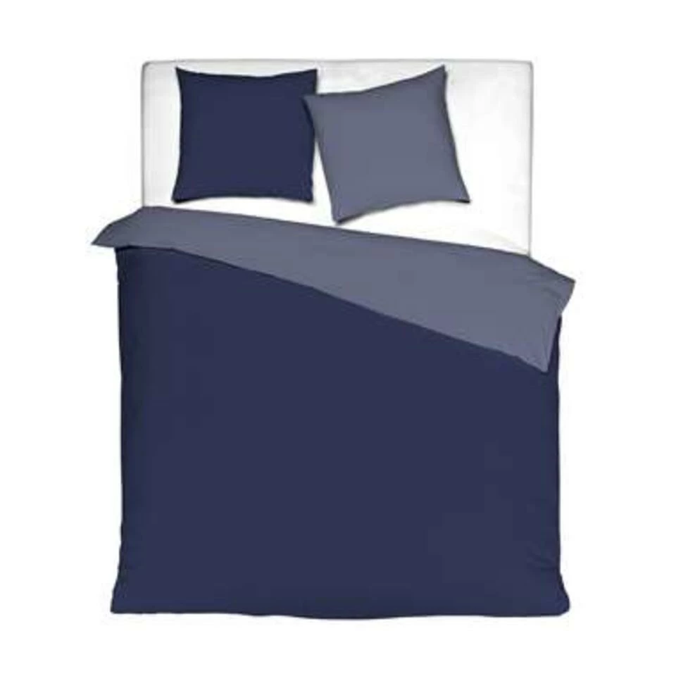 Mistral Home Dekbedovertrek 100% Gewassen Katoen Blauw 260x240 Cm 3 Mistral Home Dekbedovertrek 100% Gewassen Katoen Blauw 260x240 Cm