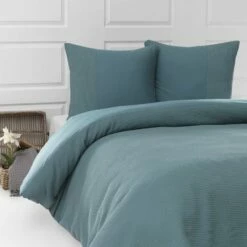 Papillon Deluxe+ Mendoza Dekbedovertrek - 200x200/220 Cm - Blauw -Cinderella Winkel 1300321742 0101