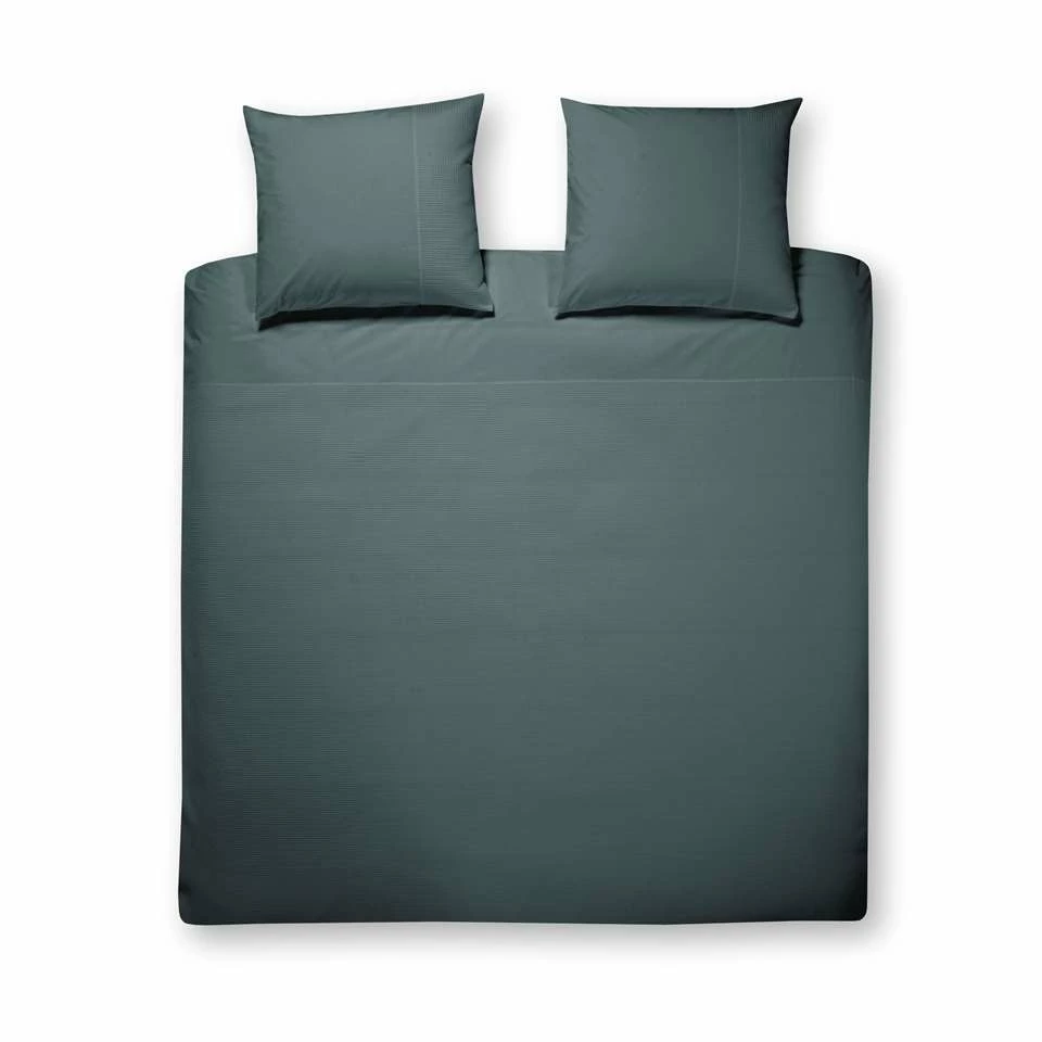 Papillon Deluxe+ Dekbedovertrek Mendoza - 140x200/220 Cm - Groen 3 Papillon Deluxe+ Dekbedovertrek Mendoza - 140x200/220 Cm - Groen