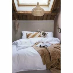 Dindi Home - Dekbedovertrek Plain Beauty - 140x220 Cm - Wit 9 Dindi Home - Dekbedovertrek Plain Beauty - 140x220 Cm - Wit -Cinderella Winkel 1333928997 0103