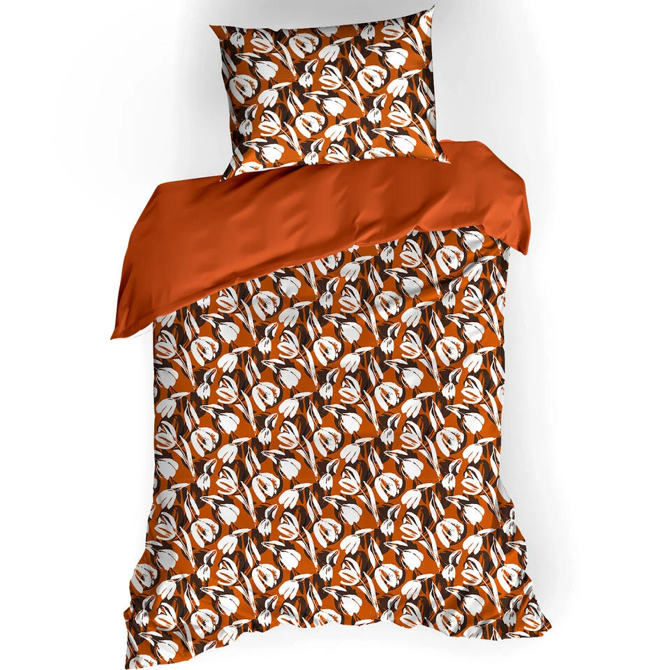 De Witte Lietaer Dekbedovertrek Tulipa - 140 X 200/220 Cm - Katoen 3 De Witte Lietaer Dekbedovertrek Tulipa - 140 X 200/220 Cm - Katoen