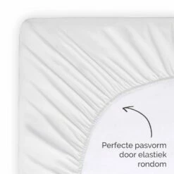 Byrklund - Hoeslaken Katoen - 80x200 Cm - Wit -Cinderella Winkel 1371663236 0103