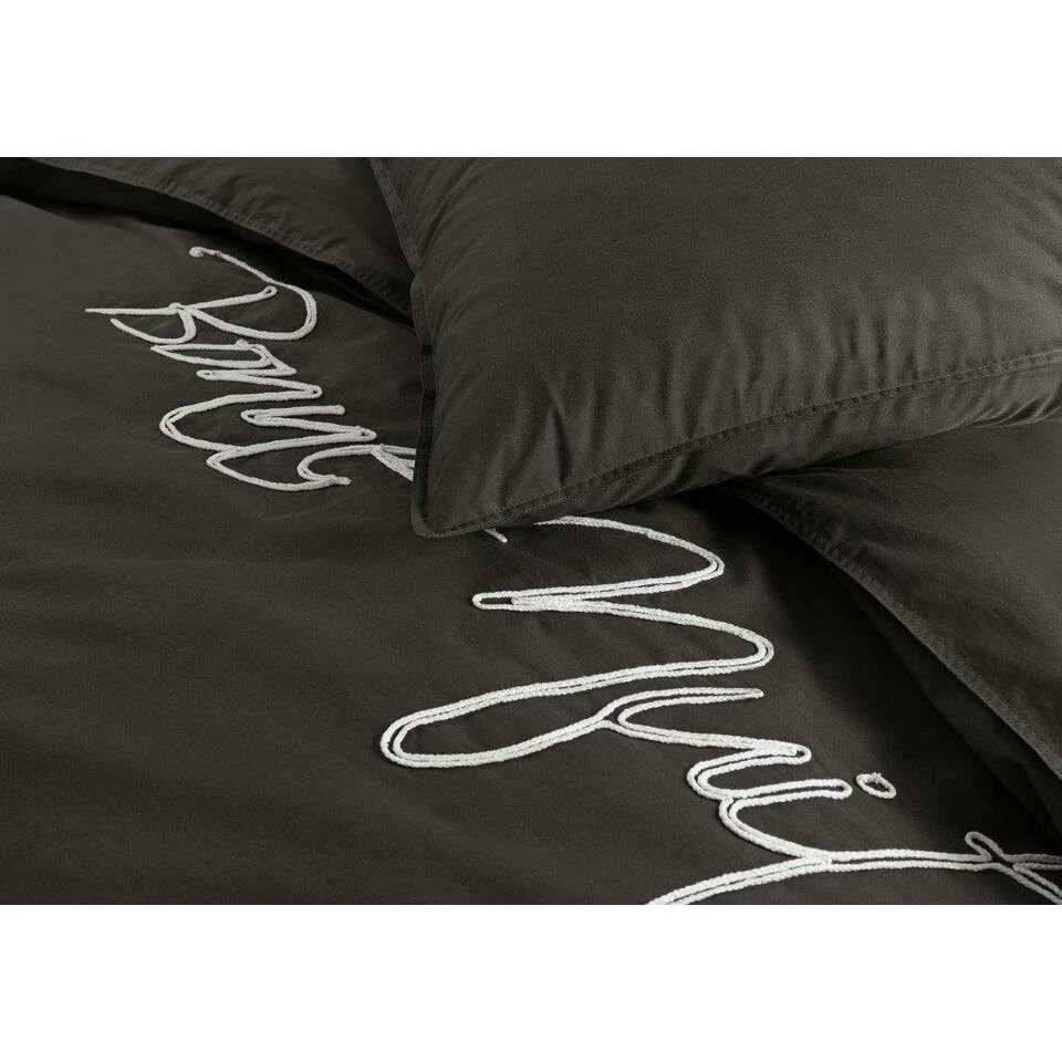 Papillon Deluxe Dekbedovertrek Napier - 140x200/220 Cm - Grijs 6 Papillon Deluxe Dekbedovertrek Napier - 140x200/220 Cm - Grijs - Afbeelding 4