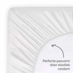 Byrklund - Hoeslaken Katoen - 180x200 Cm - Wit -Cinderella Winkel 1441104541 0103
