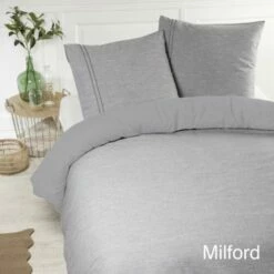 Papillon Deluxe Milford Dekbedovertrek - 200x200/220 Cm - Grijs -Cinderella Winkel 1450615959 0101
