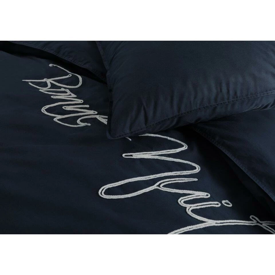 Papillon Deluxe Dekbedovertrek Napier - 140x200/220 Cm - Blauw 6 Papillon Deluxe Dekbedovertrek Napier - 140x200/220 Cm - Blauw - Afbeelding 4