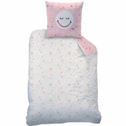 Smiley World Sunday Dekbedovertrek - Eenpersoons - 140 X 200 Cm - Roze 8 Smiley World Sunday Dekbedovertrek - Eenpersoons - 140 X 200 Cm - Roze -Cinderella Winkel 1470734933 0102