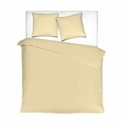 Mistral Home Dekbedovertrek 100% Gewassen Katoen Geel 260x240 Cm