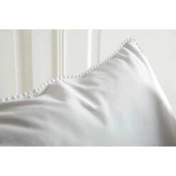 Papillon Dekbedovertrek Pom Pom - 140x200/220 Cm - Grijs -Cinderella Winkel 1515875523 0102