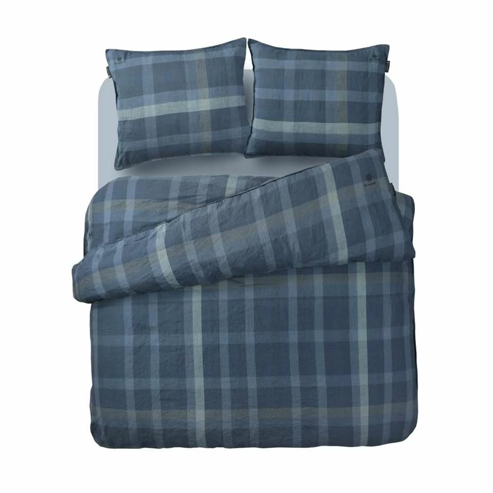 BLCKOUT Washington - Dekbedovertrek - 240x200/220 Cm - Blauw 3 BLCKOUT Washington - Dekbedovertrek - 240x200/220 Cm - Blauw