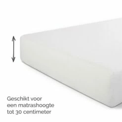 Byrklund - Hoeslaken Jersey - 160x200 Cm - Wit -Cinderella Winkel 1573746414 0103