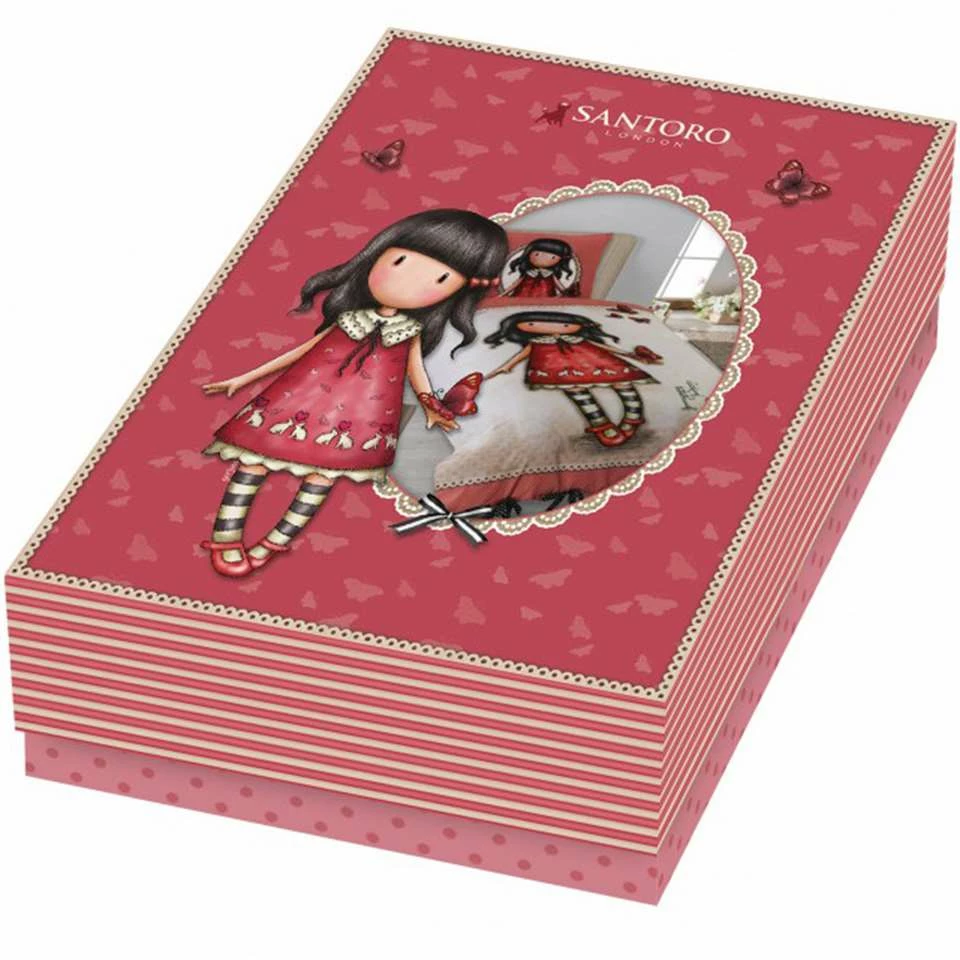 Santoro London Gorjuss Butterfly - Dekbedovertrek-140x200cm 4 Santoro London Gorjuss Butterfly - Dekbedovertrek-140x200cm - Afbeelding 2