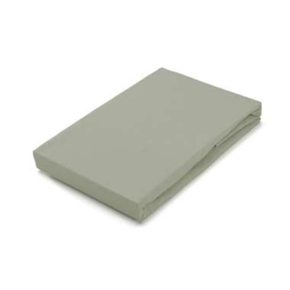 Byrklund - Hoeslaken Jersey - 160x200 Cm - Grijsgroen 5 Byrklund - Hoeslaken Jersey - 160x200 Cm - Grijsgroen - Afbeelding 3