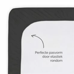 Byrklund - Hoeslaken Jersey - 180x220 Cm - Antraciet -Cinderella Winkel 1672546405 0103