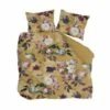 Byrklund - Dekbedovertrek Flowers United - 240x220 Cm - Okergeel -Cinderella Winkel 1677508769