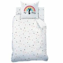 Disney Mickey Mouse Colourful - Dekbedovertrek-140x200cm -Cinderella Winkel 1687826793 0103