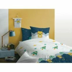 Matt & Rose Space - Kinderdekbedovertrek-140 X 200 - -Cinderella Winkel 1714472057 0101