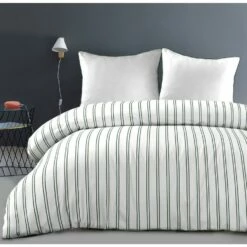 Papillon Dekbedovertrek Hugo - 240x200/220 Cm - Groen -Cinderella Winkel 1729272069 0102