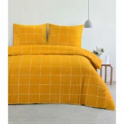 Day Dream Dekbedovertrek Hogan - 140x200/220 Cm - Geel 5 Day Dream Dekbedovertrek Hogan - 140x200/220 Cm - Geel -Cinderella Winkel 1877666308 0101