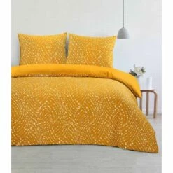 Day Dream Dekbedovertrek Hazel - 200x200/220 Cm - Geel -Cinderella Winkel 1881855247 0101