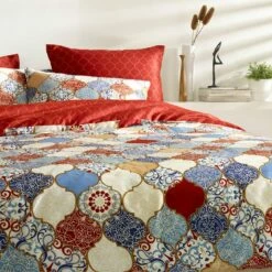 De Witte Lietaer Dekbedovertrek Medina - 260 X 240 Cm - Katoen 5 De Witte Lietaer Dekbedovertrek Medina - 260 X 240 Cm - Katoen -Cinderella Winkel 1922054653 0101