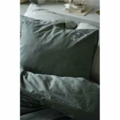 Dindi Home - Dekbedovertrek Plain Beauty - 240x220 Cm - Donker Groen -Cinderella Winkel 1957992854 0101