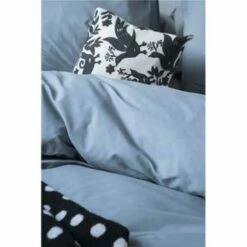 Dindi Home - Dekbedovertrek Plain Beauty - 200x220 Cm - Blauw -Cinderella Winkel 1996120786 0103