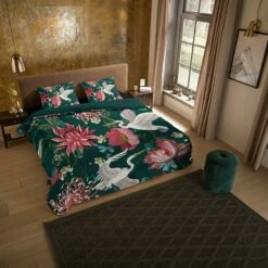 Pure Dekbedovertrek Kraanvogels-2-persoons (200 X 200/220 Cm) -Cinderella Winkel 2eaabd3f57c542e894499ec96052fe72