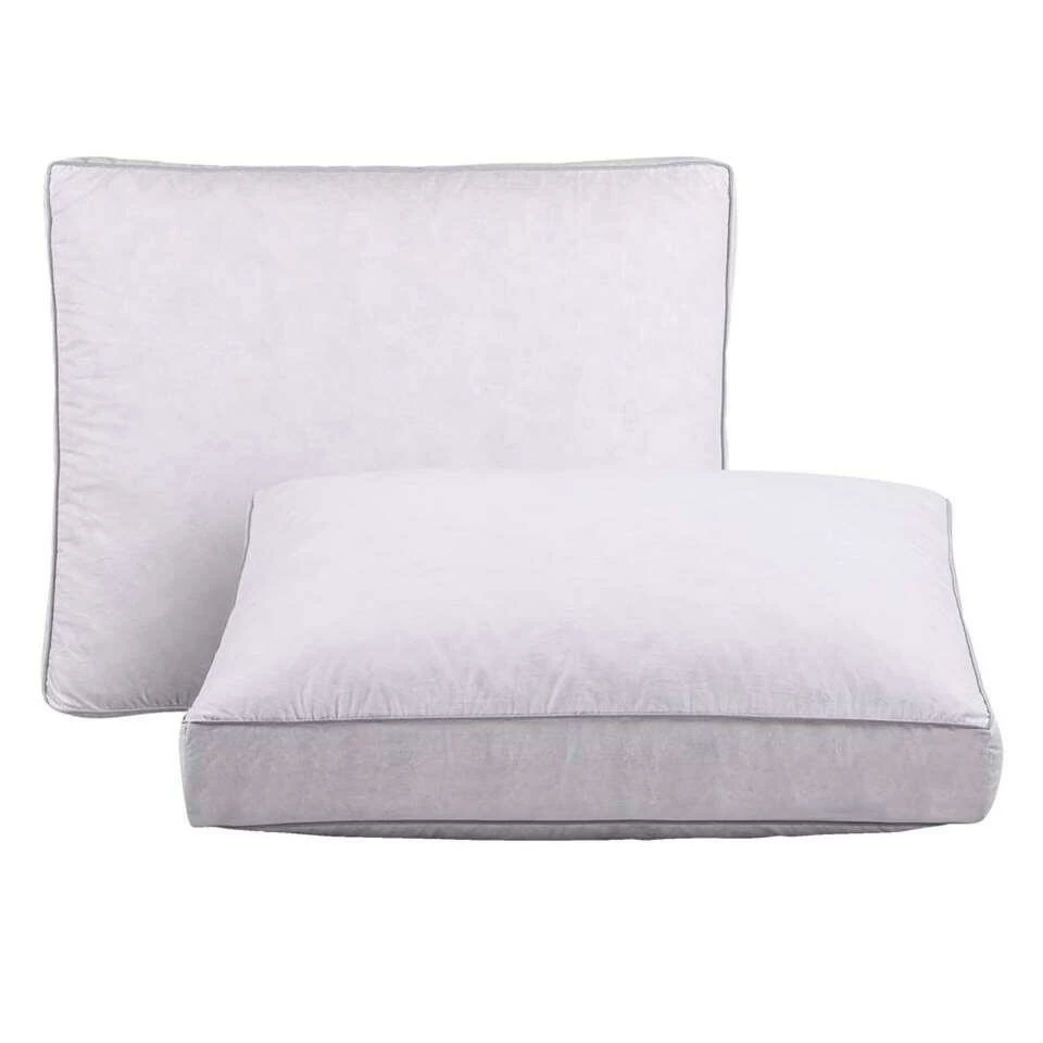 Comfort Hoofdkussen Dons En Veren - 50x60 Cm 5 Comfort Hoofdkussen Dons En Veren - 50x60 Cm - Afbeelding 3