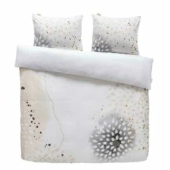 Walra Dekbedovertrek Golden Canvas - Wit - 200x200/220 Cm