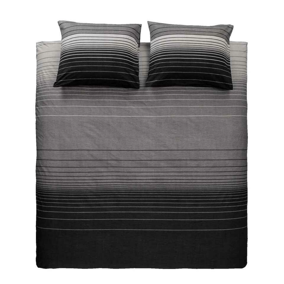 Comfort Dekbedovertrek Stockholm - Antraciet - 200x200/220 Cm 6 Comfort Dekbedovertrek Stockholm - Antraciet - 200x200/220 Cm - Afbeelding 4