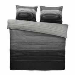 Comfort Dekbedovertrek Stockholm - Antraciet - 200x200/220 Cm