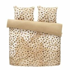 Walra Dekbedovertrek Wild Animal - Toffee - 200x200/220 Cm