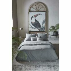 Walra Dekbedovertrek Vintage Cotton - Grijs - 140x200/220 Cm 8 Walra Dekbedovertrek Vintage Cotton - Grijs - 140x200/220 Cm -Cinderella Winkel 31105566 0004