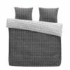 Walra Dekbedovertrek More Dashes - Antraciet - 240x200/220 Cm -Cinderella Winkel 31105586