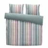 Comfort Dekbedovertrek Ragnar Strepen - Wit/groen - 200x200/220 Cm -Cinderella Winkel 31105747