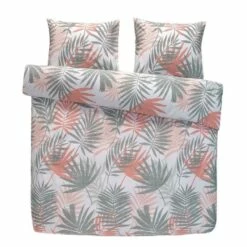 Comfort Dekbedovertrek Aise Botanisch - Multicolour - 200x200/220 Cm