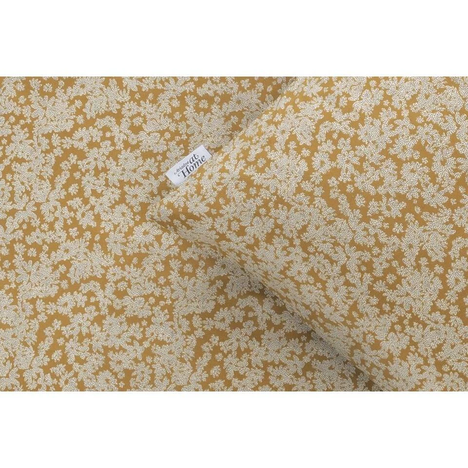 Royal Ariadne At Home Dekbedovertrek Tiny Florals Bloemen - Oker - 200x200/220 Cm 4 Royal Ariadne At Home Dekbedovertrek Tiny Florals Bloemen - Oker - 200x200/220 Cm - Afbeelding 2