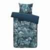 Royal Dekbedovertrek Amari Botanisch - Blauw - 140x200/220 Cm -Cinderella Winkel 31105984