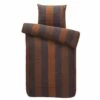 Comfort Dekbedovertrek Zef Strepen - Caramel/blauw - 140x200/220 Cm -Cinderella Winkel 31105989