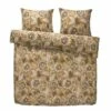 Dekbedovertrek Linea Botanisch - Oker - 200x220 Cm