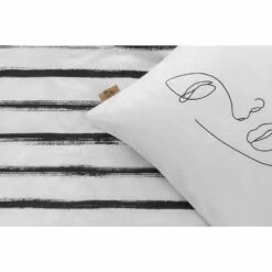 Dindi Home Dekbedovertrek Tender Tattoo Grafisch - Wit - 140x200/220 Cm 7 Dindi Home Dekbedovertrek Tender Tattoo Grafisch - Wit - 140x200/220 Cm -Cinderella Winkel 31106095 9000