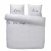 Walra - Dekbedovertrek Lively Love - 240x220 Cm - Wit -Cinderella Winkel 31106115